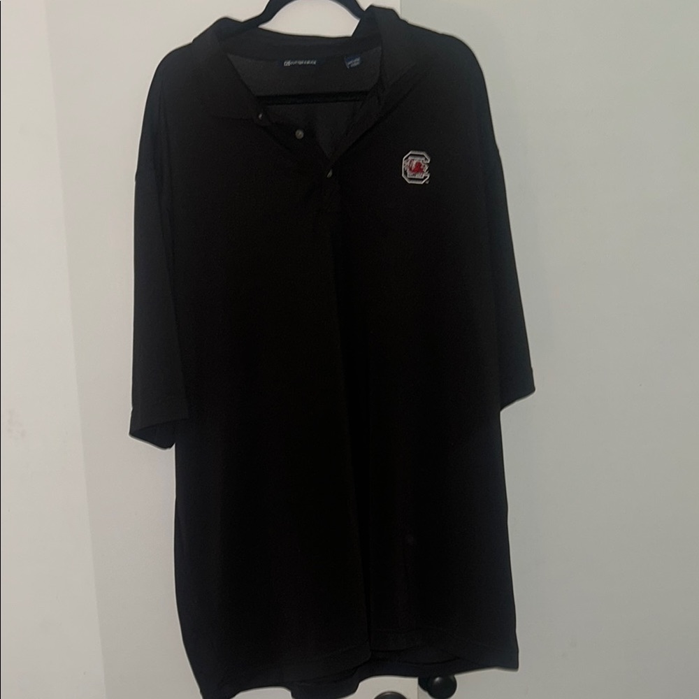 Cutter & Buck Black Polo Shirt